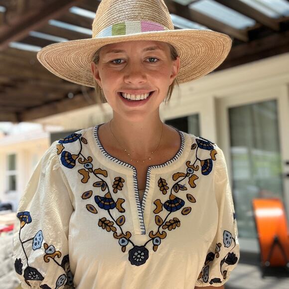 Roller rabbit DAVINA EMBROIDERY LUCA CAFTAN - Picture 8 of 16